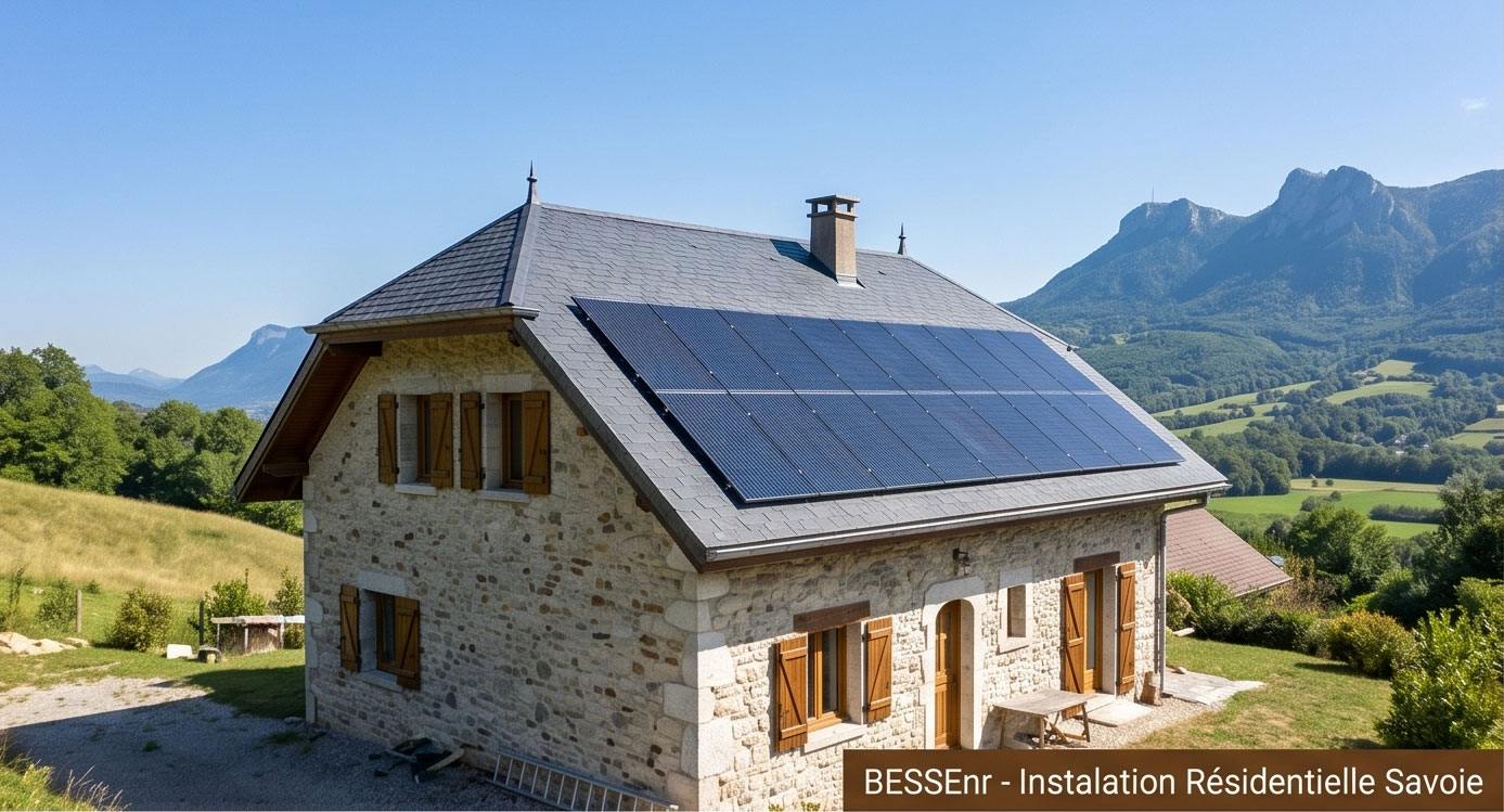 installation solaire maison Savoie particuliers